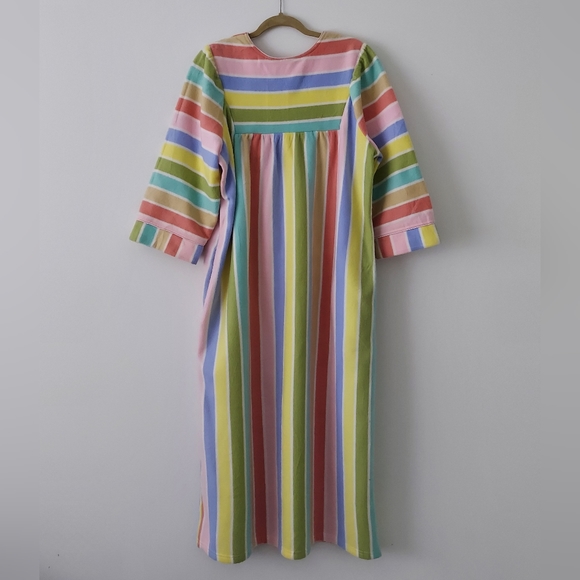 Vintage Saybury Fleece Robe 70s Housecoat - Picture 2 of 4